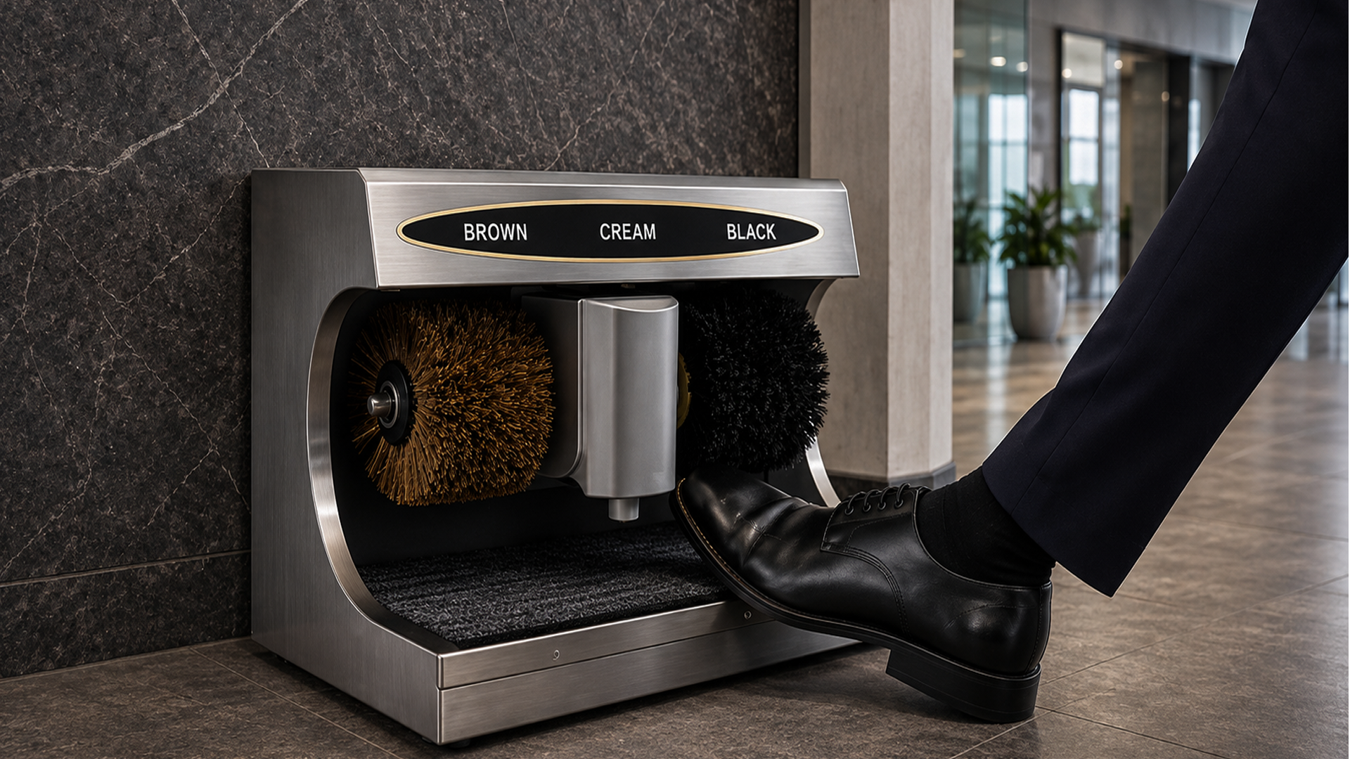 Automatic Shoe Polishing Machines