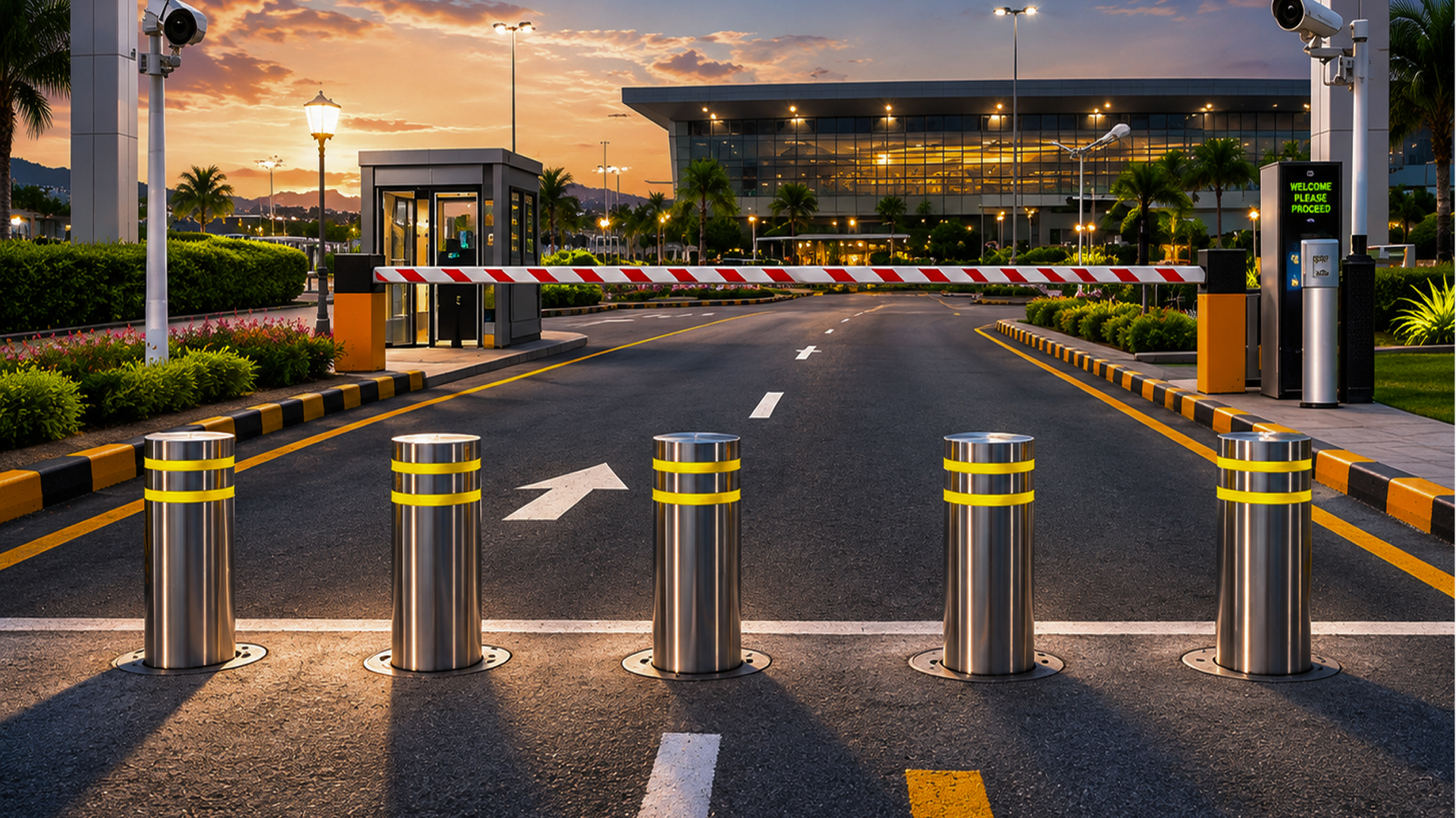Crash-Rated Bollards