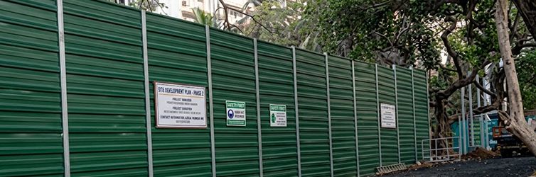 Construction Noise Control Barrier